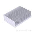 Promosi kustom aluminium heat sink sirip sirip